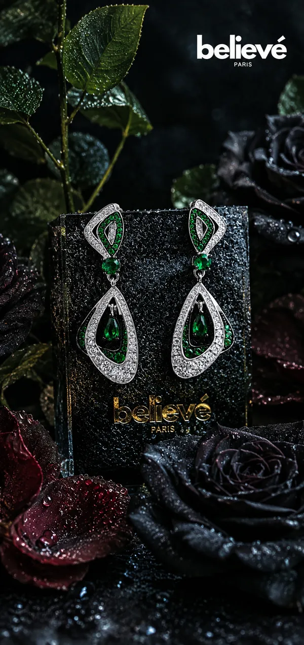 Super_Luxury_green_emerald_Earrings