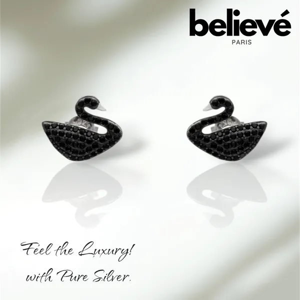 Swan_Earrings