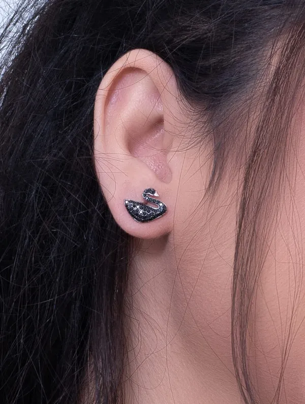Swan_Earrings