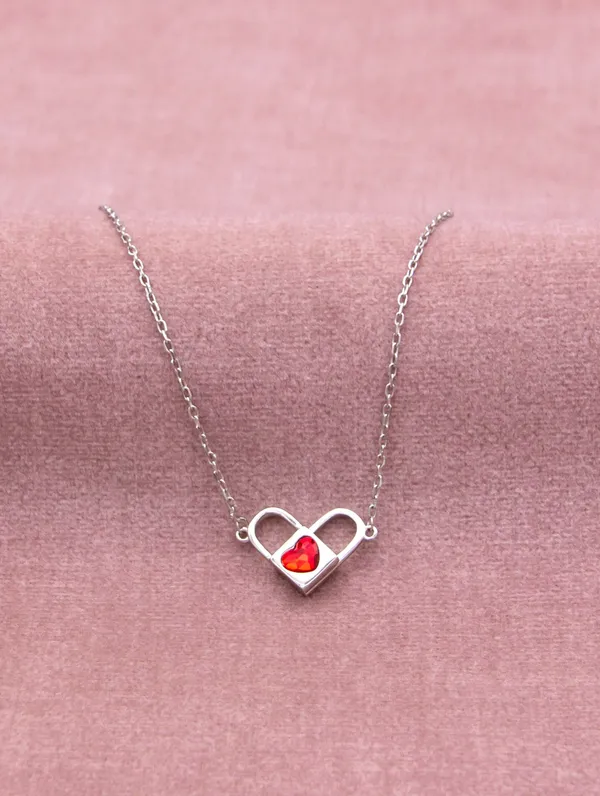 Heart_And_Lock._Dual_Side_(3_in_1)_pendant_with_FREE_Pendant_Chain