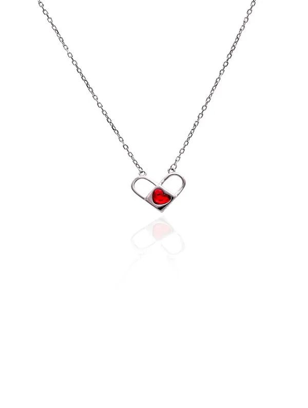 Heart_And_Lock._Dual_Side_(3_in_1)_pendant_with_FREE_Pendant_Chain