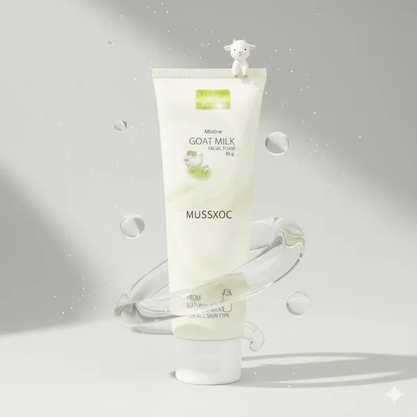 Mistine_Goat_Milk_Facial_Foam_Face_Wash