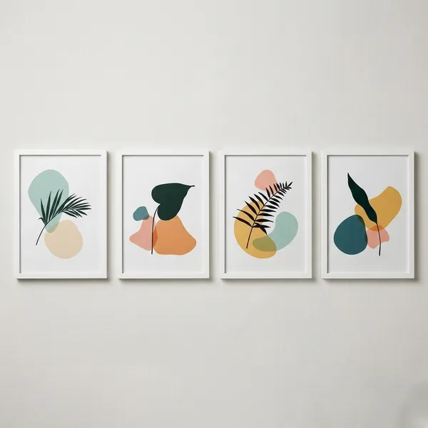 Abstract_Botanical_Wall_Art_Print_Set_Of_4_For_Home_Decor