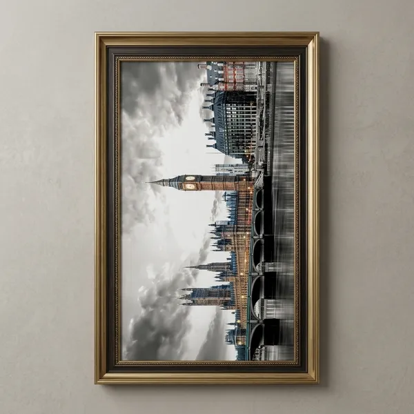 Framed_Inverted_Cityscape_Reflection_Wall_Art_With_Clouds