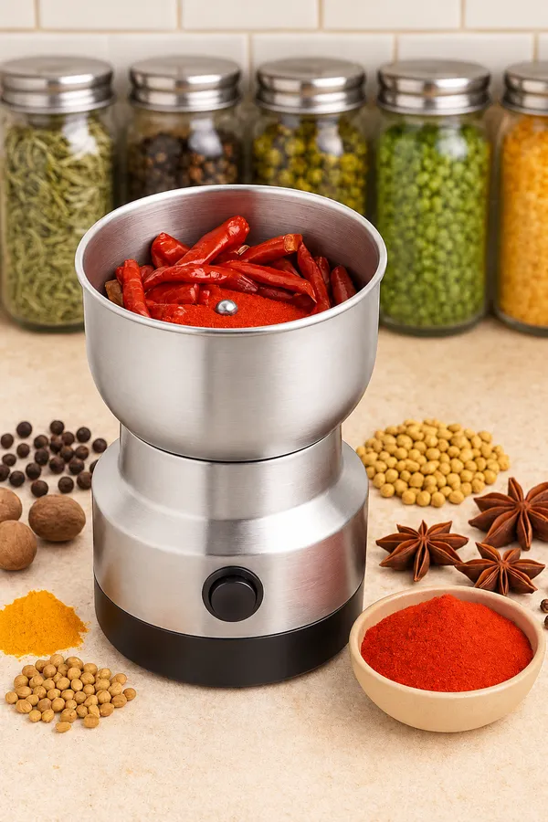 ORIGINAL_MINI_PORTABLE_GRINDER_FOR_MULTIPURPOSES_WITH_1_MTR_WINE_USE_FOR_GRIND_SPICES,COFFEE_BEANS,MASALA,BEANS_TO_POWDER,NUTS,GREEN_VEGGIES_TO_GRAVY_CHUTNEY