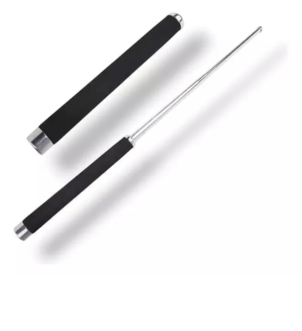 ORIGINAL_Stainless_Steel_Premium_Collapsible_defence_Stick,_Lightweight,_Extendable_with_Non-Slip_Grip,_Foldable_Compact,_for_Hiking_or_Defence_Stick_(Pack_of_1)
