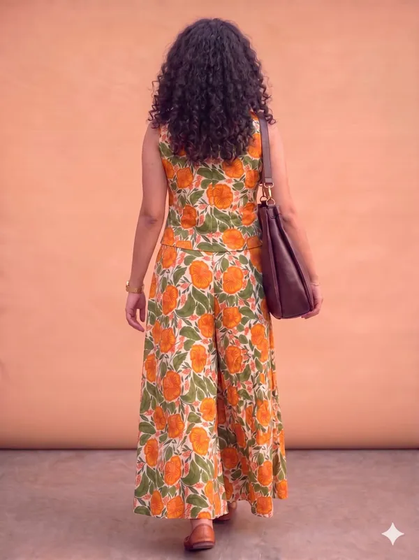 Orange_Cotton_Premium_And_Elegant_Co-Ord_Set_For_Women