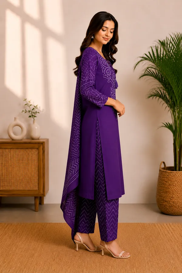 Purple_Cotton_Premium_And_Elegant_Kurta_Set_With_Dupatta_For_Women