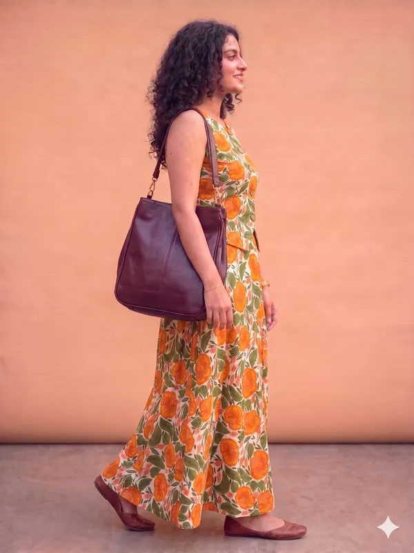 Orange_Cotton_Premium_And_Elegant_Co-Ord_Set_For_Women