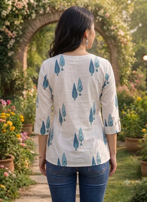 White_Cotton_Premium_And_Elegant_Tunic_Top_For_Women