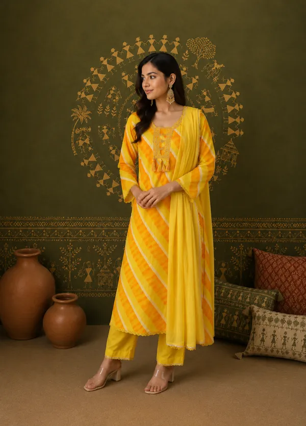 Yellow_Printed_Straight_Kurta_Set_for_Women