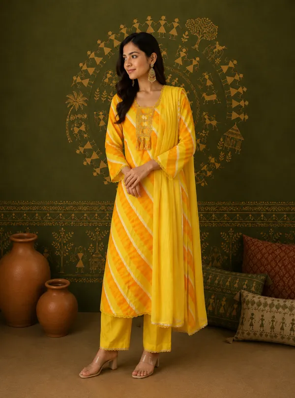 Yellow_Printed_Straight_Kurta_Set_for_Women