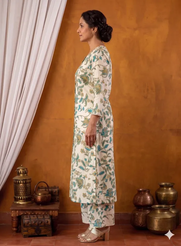 Off_White_And_Blue_Cotton_Premium_And_Elegant_Kurta_Palazzo_Set_For_Women
