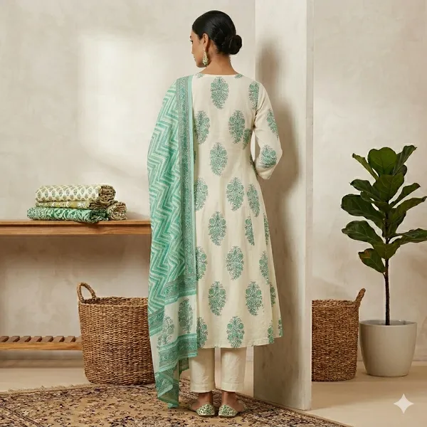 Cream_Printed_Straight_Kurta_Set_for_Women