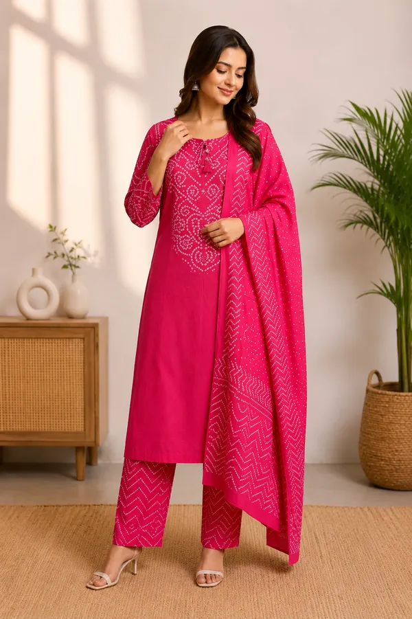 Pink_Cotton_Premium_And_Elegant_Kurta_Set_With_Dupatta_For_Women