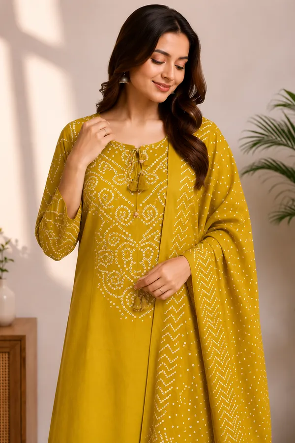 Yellow_Cotton_Premium_And_Elegant_Kurta_Set_With_Dupatta_For_Women