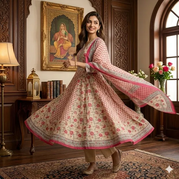 Printed_Ethnic_Kurta_Set_With_Dupatta_for_Women