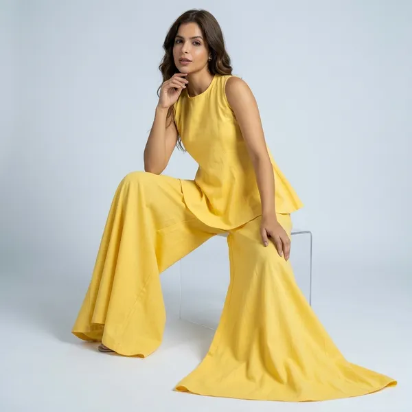 Yellow_Cotton_Premium_And_Elegant_Co-Ord_Set_For_Women