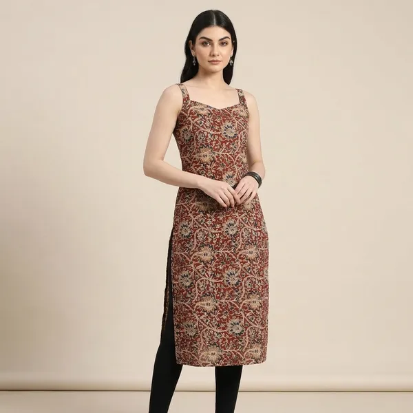 Maroon_Cotton_Premium_And_Elegant_Kurta_For_Women