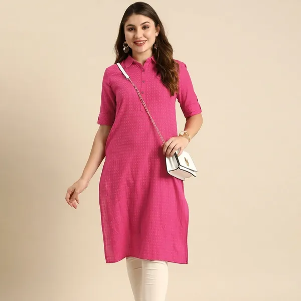 Pink_Cotton_Premium_And_Elegant_Kurta_For_Women