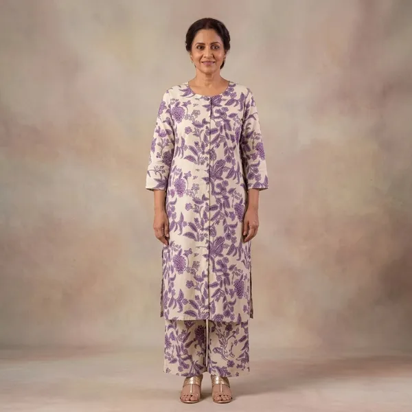 Purple_Cotton_Premium_And_Elegant_Kurta_Palazzo_Set_For_Women