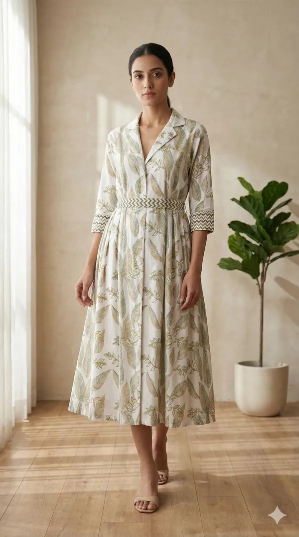 White_Cotton_Premium_And_Elegant_Dress_For_Women
