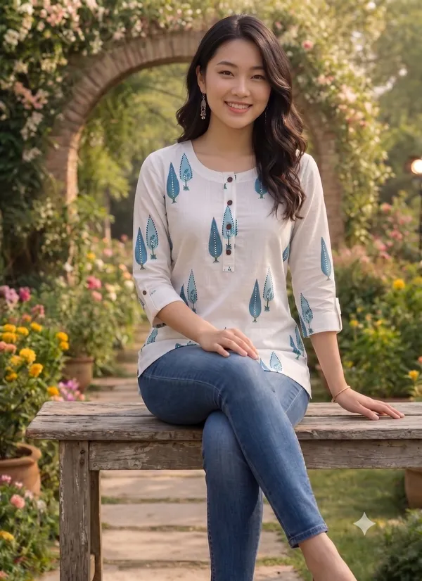 White_Cotton_Premium_And_Elegant_Tunic_Top_For_Women