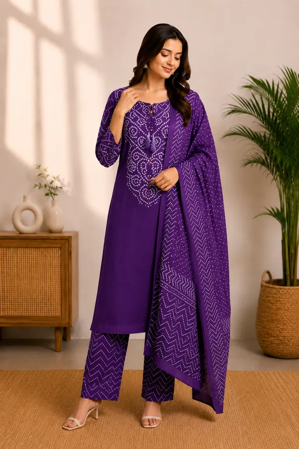 Purple_Cotton_Premium_And_Elegant_Kurta_Set_With_Dupatta_For_Women