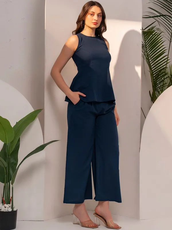 Navy_Blue_Cotton_Premium_And_Elegant_Co-Ord_Set_For_Women