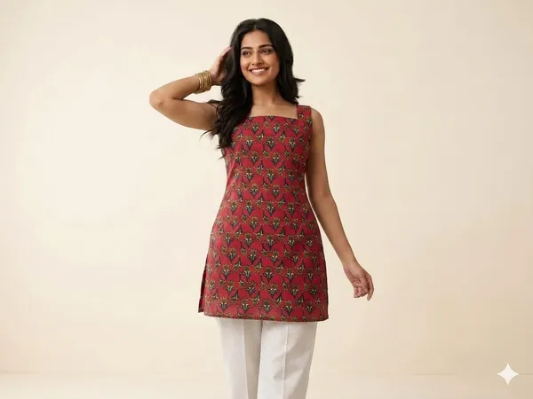 Maroon_Cotton_Premium_And_Elegant_Kurta_For_Women