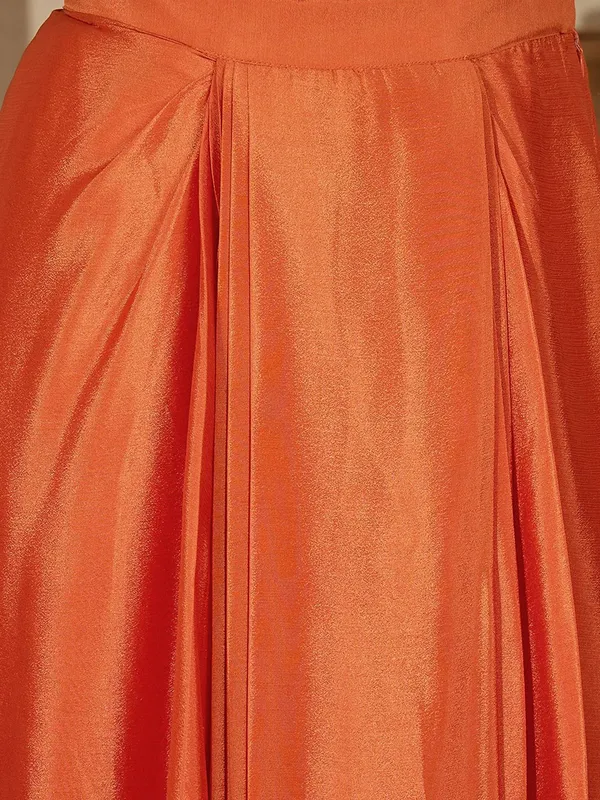 Orange_Cotton_Premium_And_Elegant_Lehenga_Choli_Set_For_Women