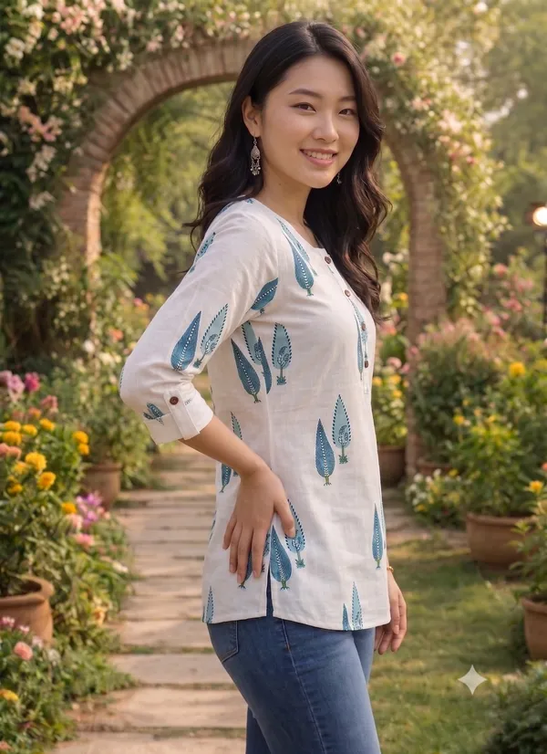 White_Cotton_Premium_And_Elegant_Tunic_Top_For_Women