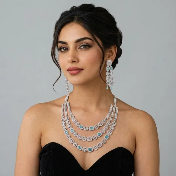 Emerald_Radiance_Layered_Statement_Necklace_Set