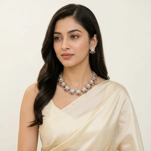 Elegant_Kundan_Polki-Inspired_Statement_Necklace_Set