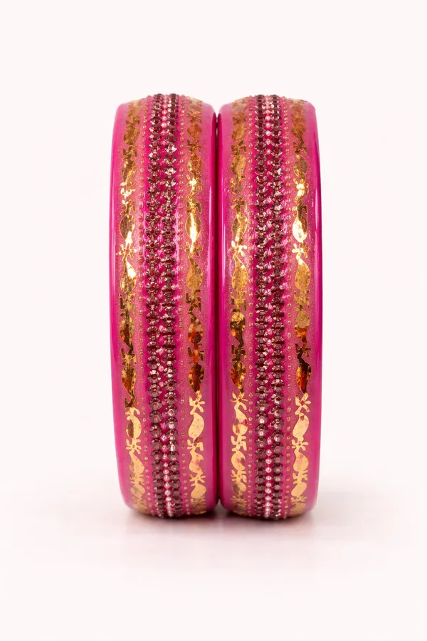 Pink_Lac_Rhinestone_Embellished_Bangles_For_Women