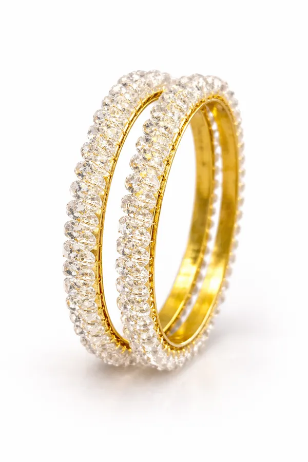 Gold_And_White_Brass_Crystal_Studded_Bangles_Set_For_Women