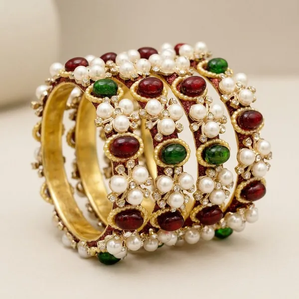 Multicolor_Brass_Gold_Plated_Kundan_Meenakari_Jadau_Bangles_For_Women