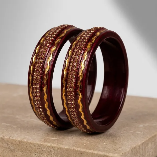 Maroon_Lac_Embellished_Bangles_For_Women
