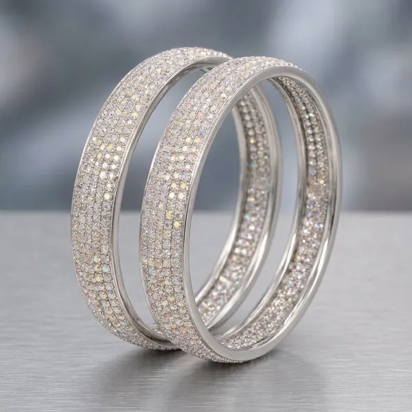 Silver_Metal_Pave_Crystal_Embellished_Bangles_For_Women