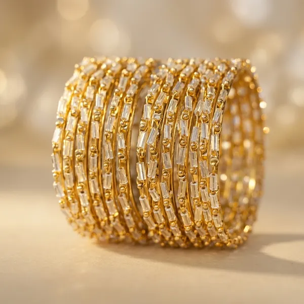 Gold_Metal_Pearl_Studded_Bangles_For_Women