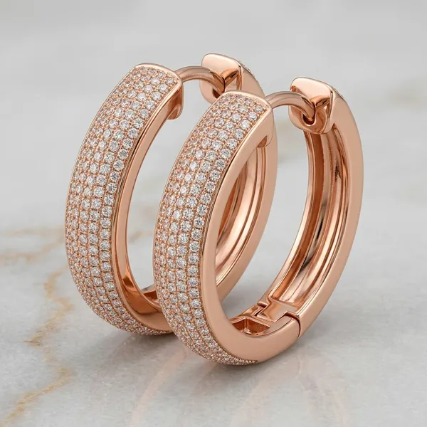Rose_Gold_Metal_Pave_Bangles_Set_For_Women