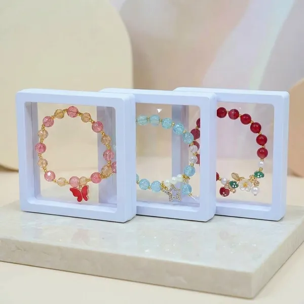 Multicolor_Plastic_Charm_Bracelet_Set_Of_3_For_Women