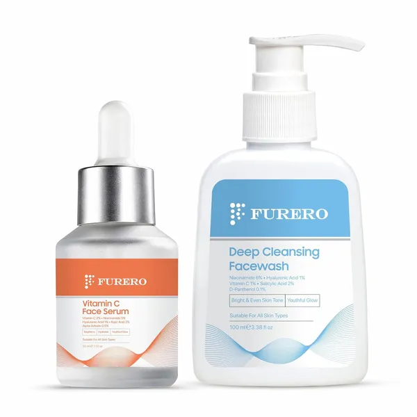 Furero_Vitamin_C_Serum_&_Salicylic_Acid_Face_Wash_Brightening_Skincare_Combo