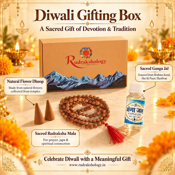 Diwali_Gifting_box_with_Sacred_Rudraksha_Mala,_Dhoop_&_Gangajal
