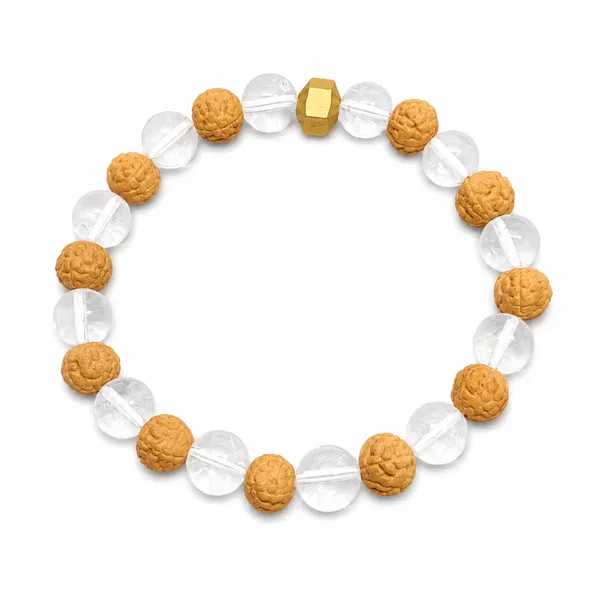 Clear_Quartz_And_Rudraksha_Bracelet_8_Mm