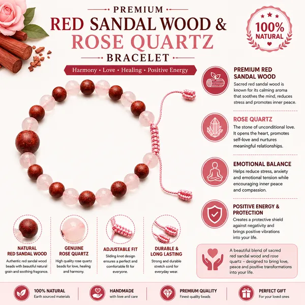 RED_SANDAL_WOOD_&_ROSE_QUARTZ_BRACELET