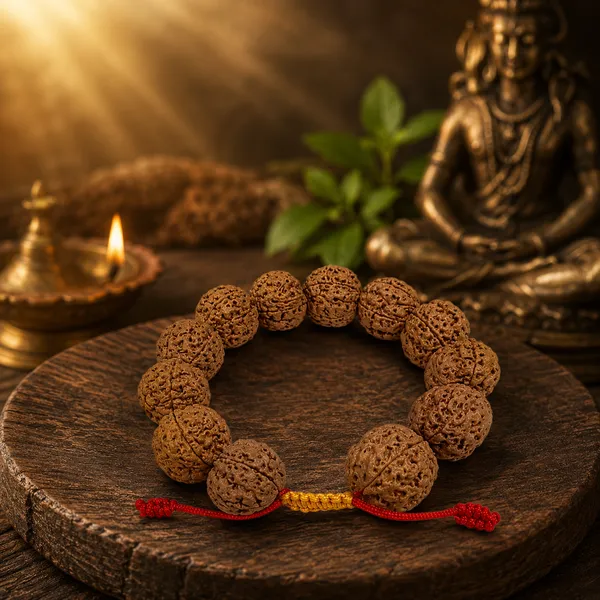 5_Mukhi_Rudraksha_Bracelet_Big_Beads_Drawstring