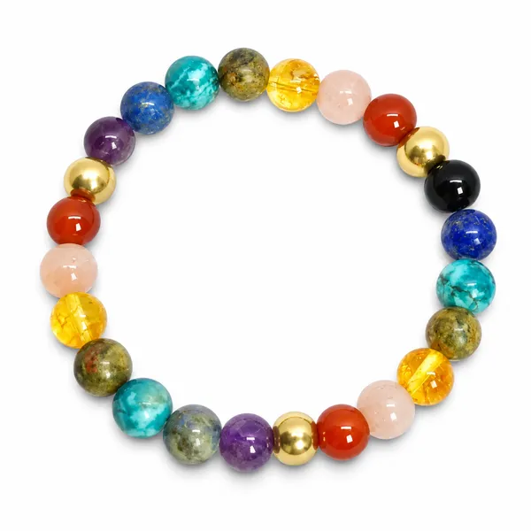 7_Chakra_Bracelet_With_Brass_Beads