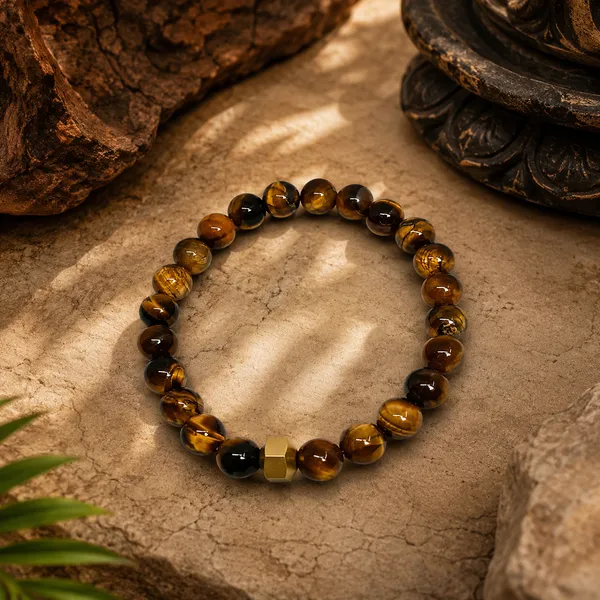 Tiger_Eye_Bracelet_With_Brass_Beads