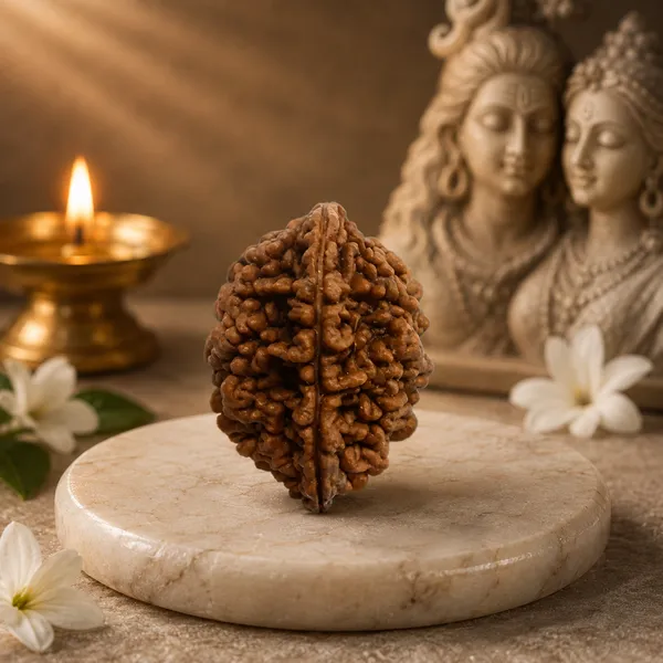 2_Mukhi_Rudraksha_South_Indian